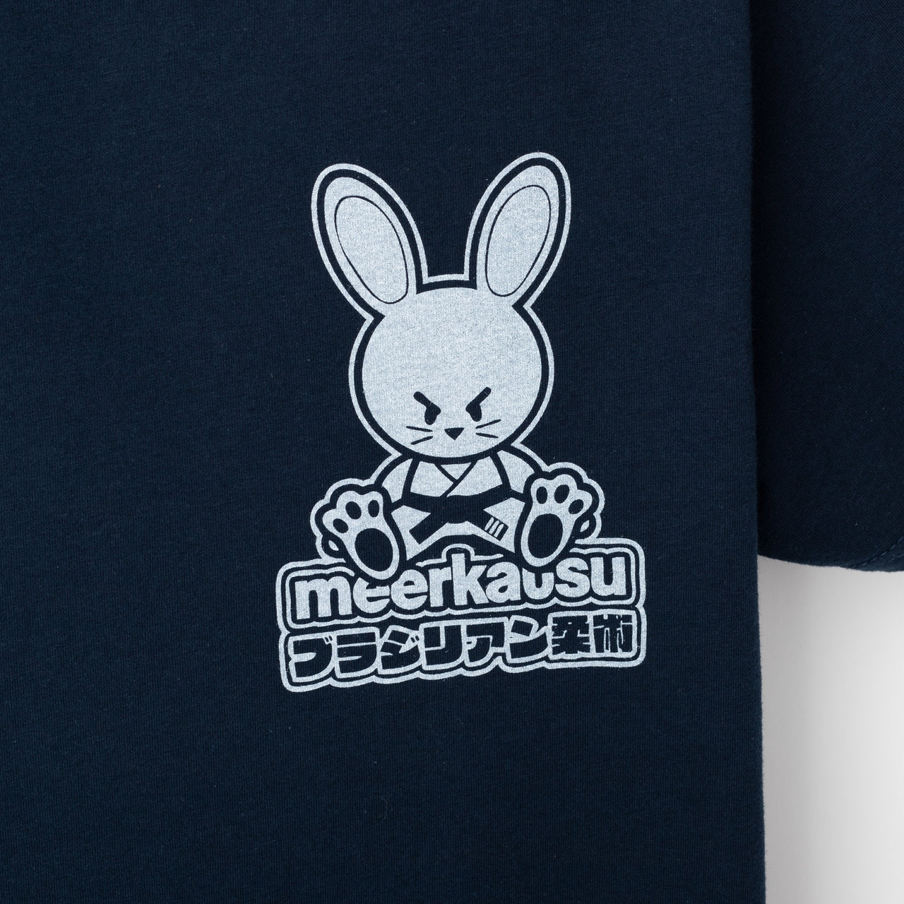 Meerkatsu Bow & Arrow Choke T-shirt - Midnight Navy