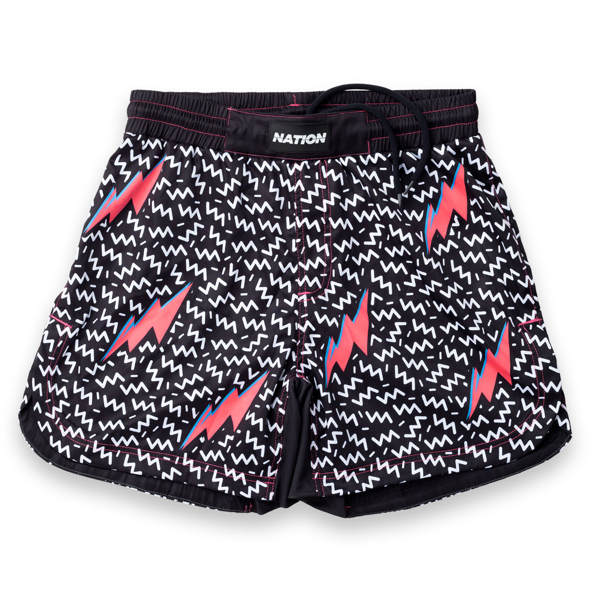 Vetements Monogram-trimmed Stretch Shorts In Pink