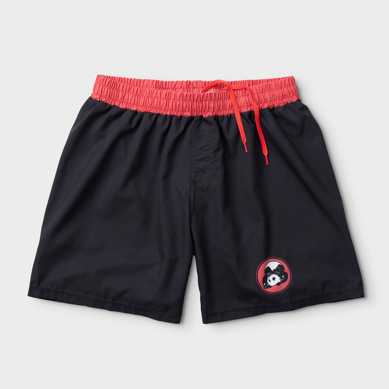 Inverted Gear 2-layer Grappling Shorts - Black/Coral