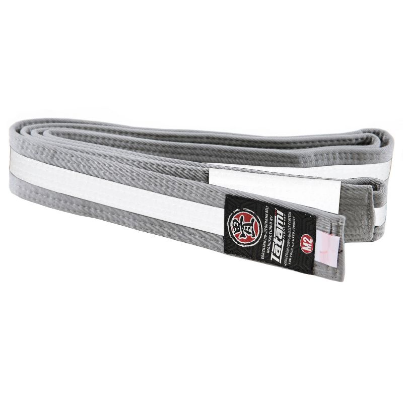 Tatami IBJJF Ranked Belt - Grey/White