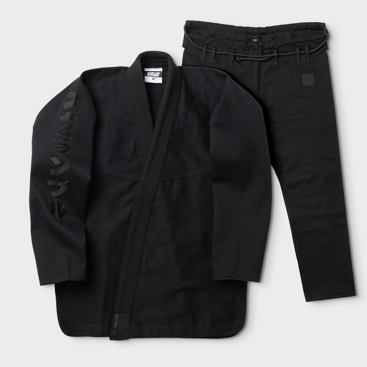 Scramble Makoto V2 BJJ Gi - Midnight Black Edition