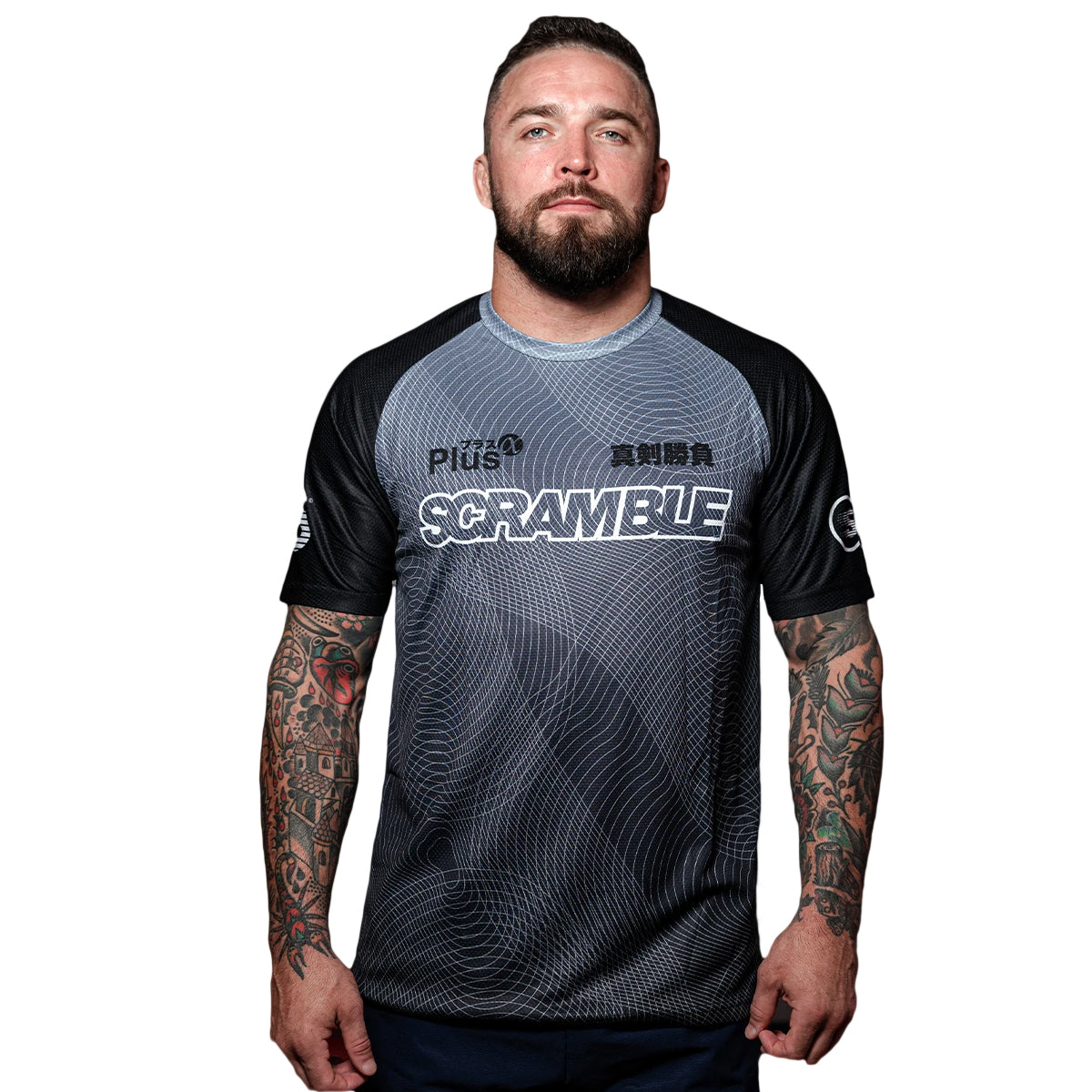 Scramble Dorai Training Top - Grey/Black