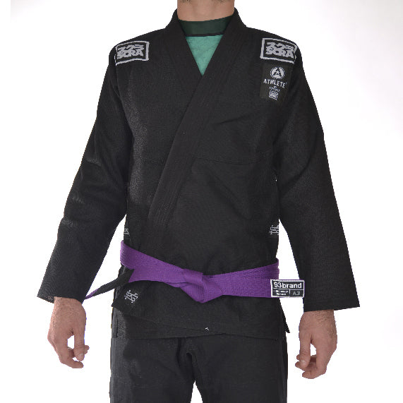 Scramble Athlete V2 BJJ Gi - Black
