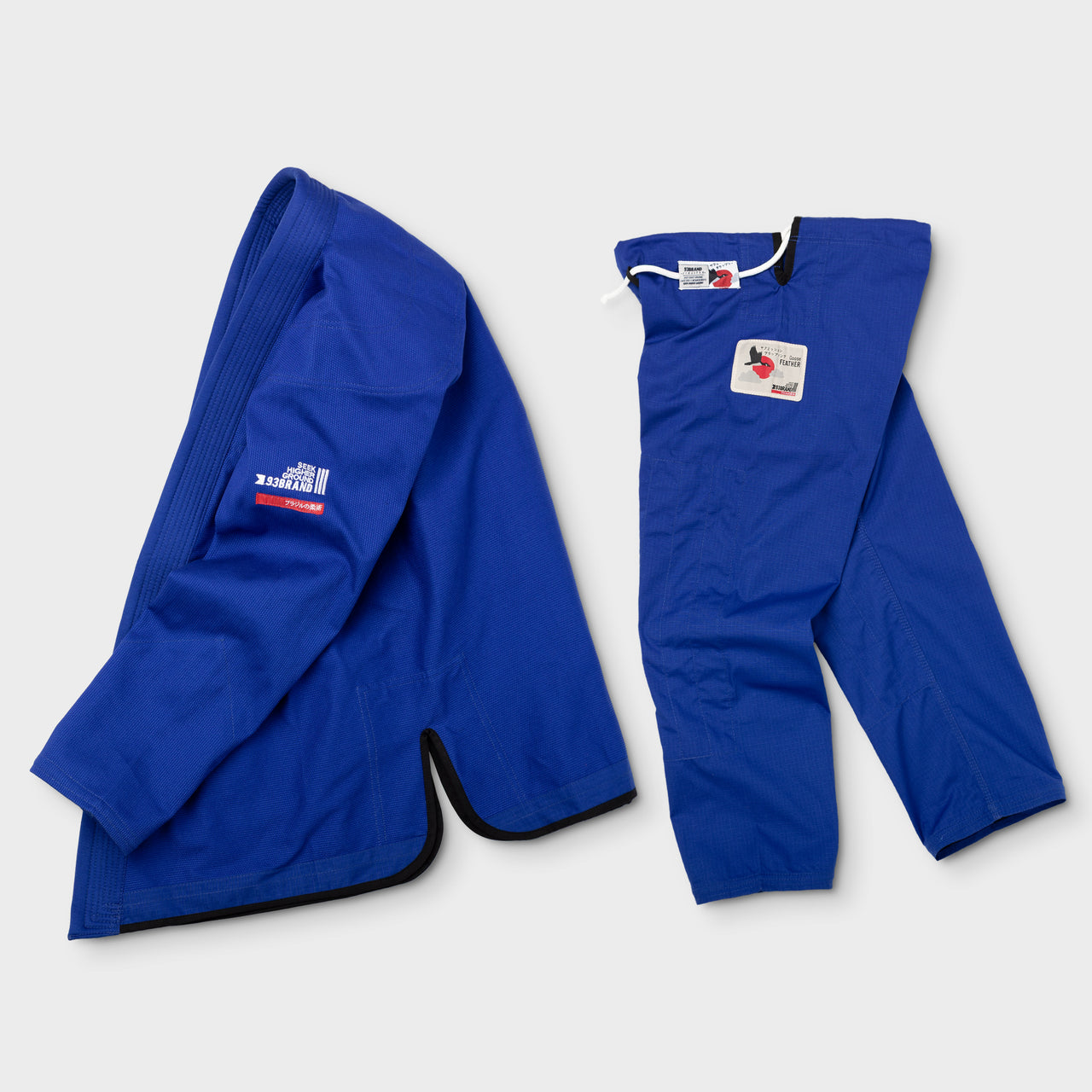 93brand "Goose Feather" Lightweight Women's Blue Jiu Jitsu Gi