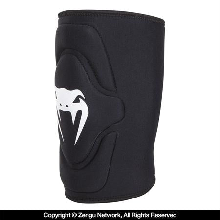 Venum Kontact Lycra/Gel Knee Pads - Black