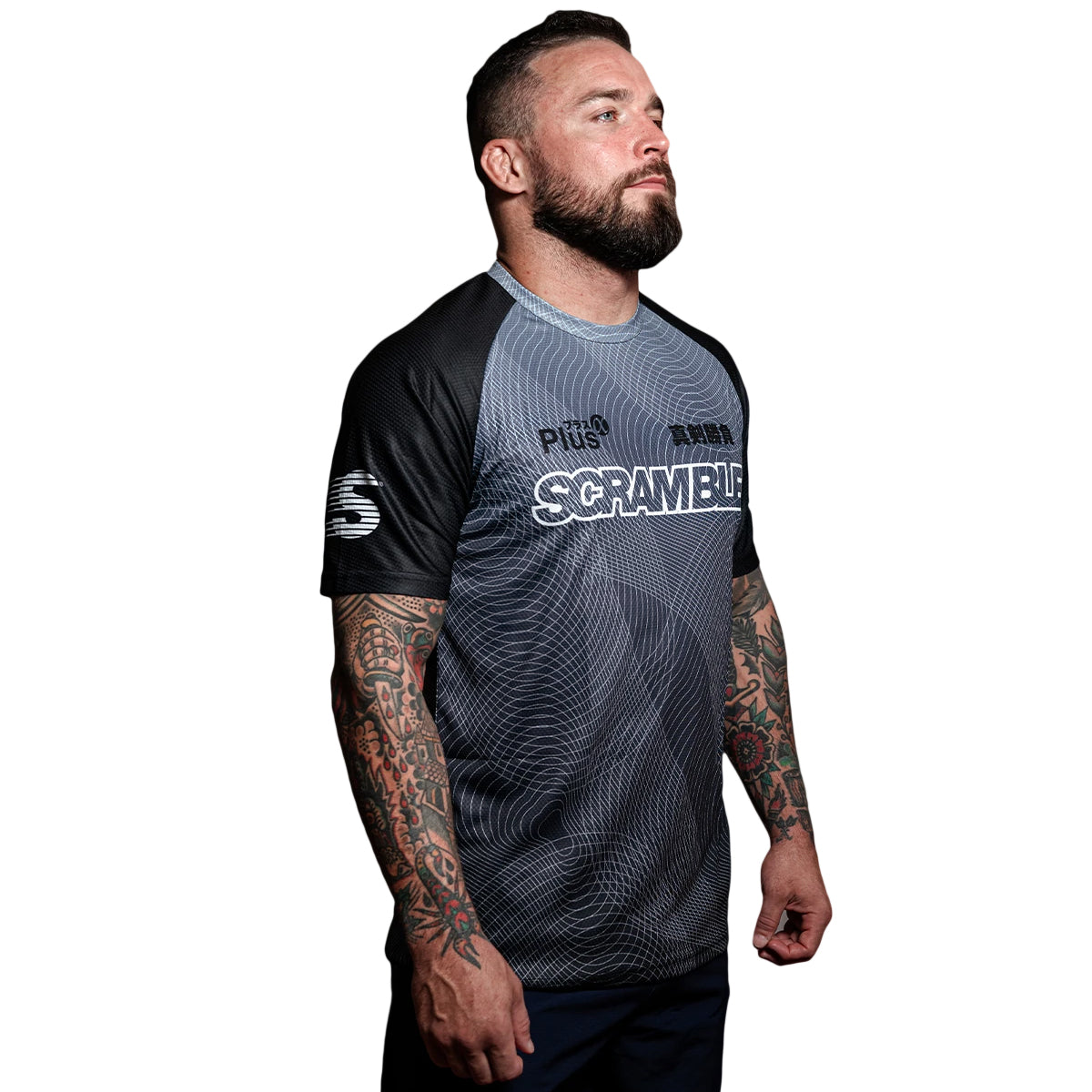 Scramble Dorai Training Top - Grey/Black