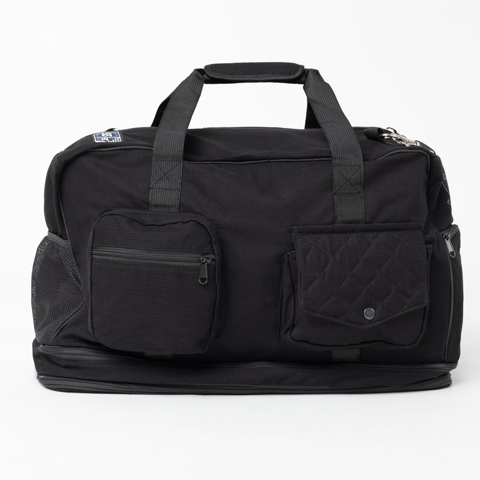 93brand Twin Twill Duffel Bag - Black