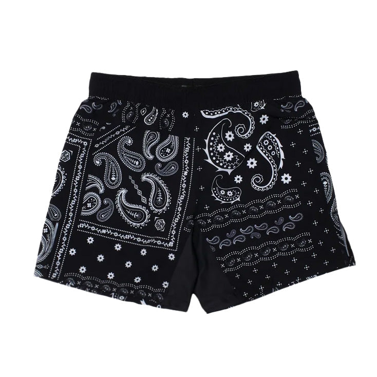Aesthetic Paisley (Black) Shorts
