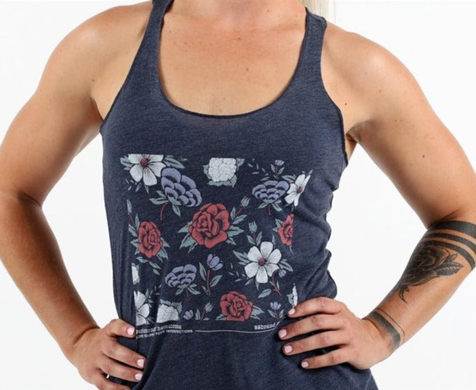93brand CAULI FLORAL Women's Tank Top