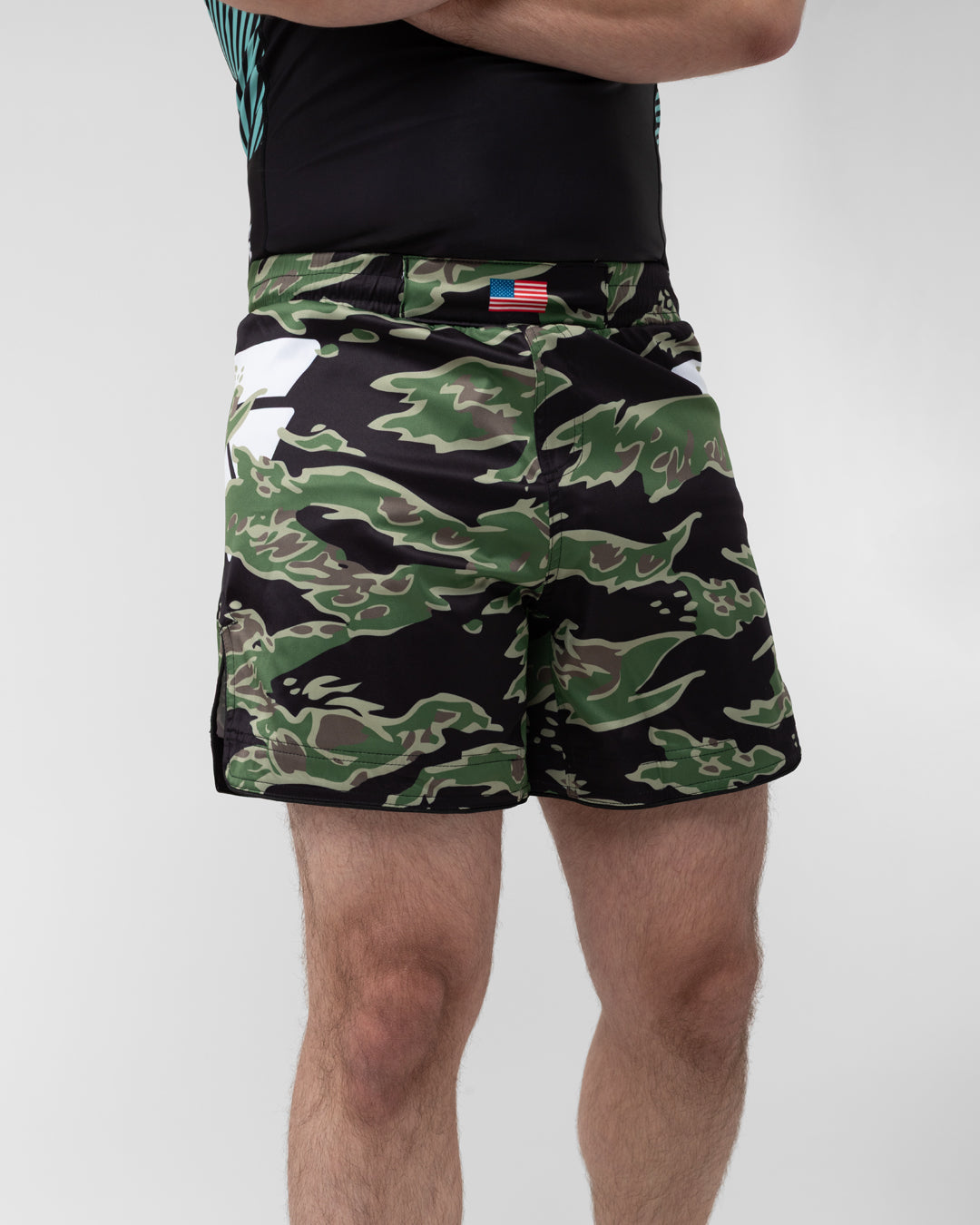 Short De Plage Camouflage Tiger Stripe Pour Homme - Séchage Rapide, Cordon Réglable, Tailles S à XXXL