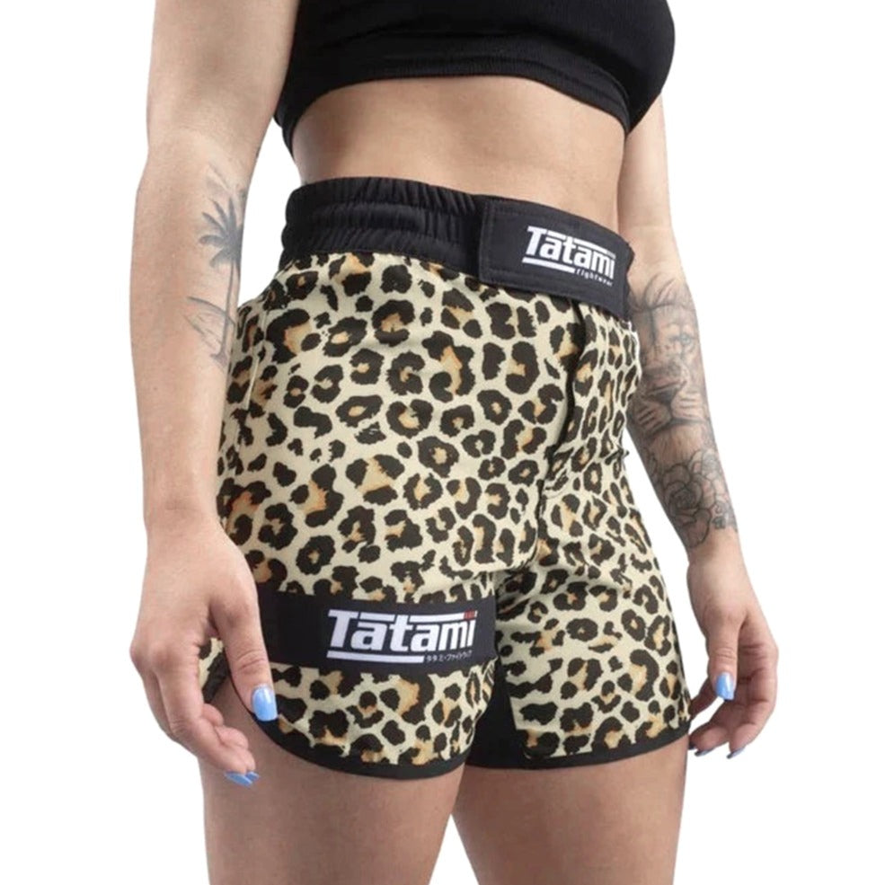 Tatami "Recharge" Women's Fight Shorts - Leopard