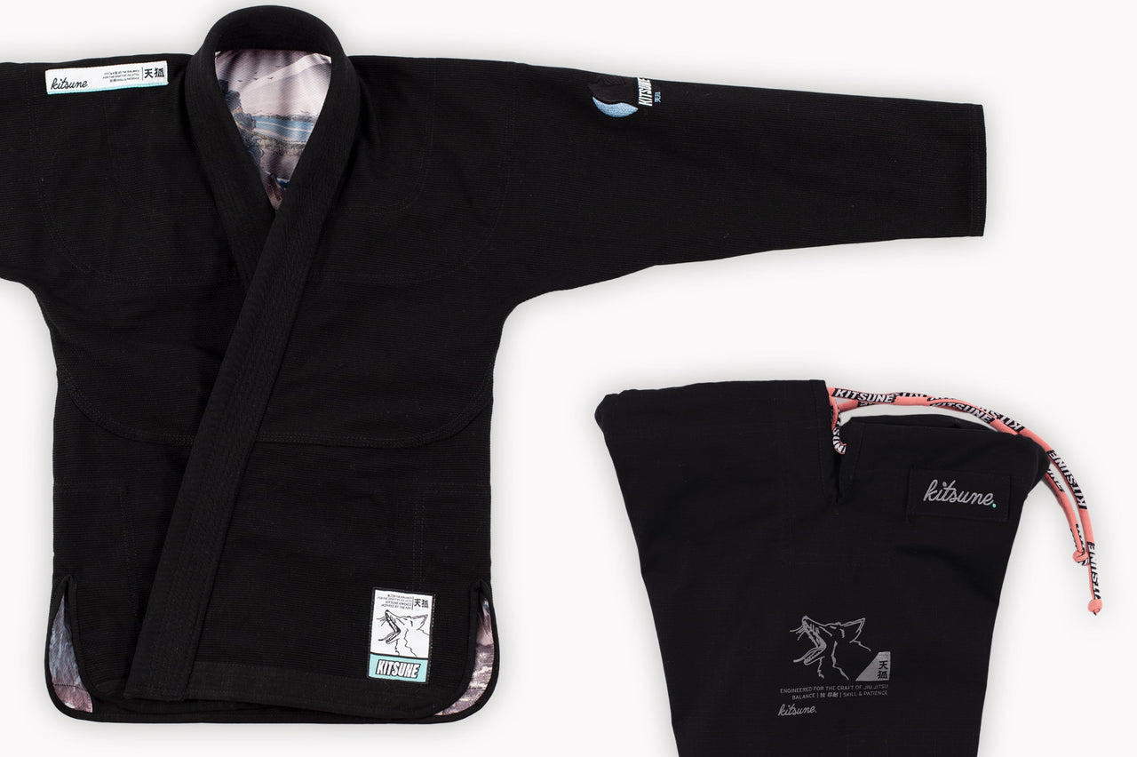 Kitsune "Dawn" BJJ Gi - Black