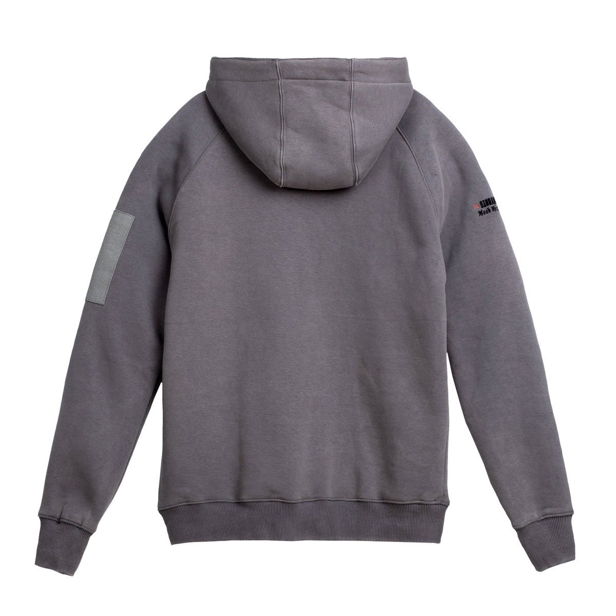 93brand "Hybrid" Hoodie (Pearl Weave Integrated) - Grey