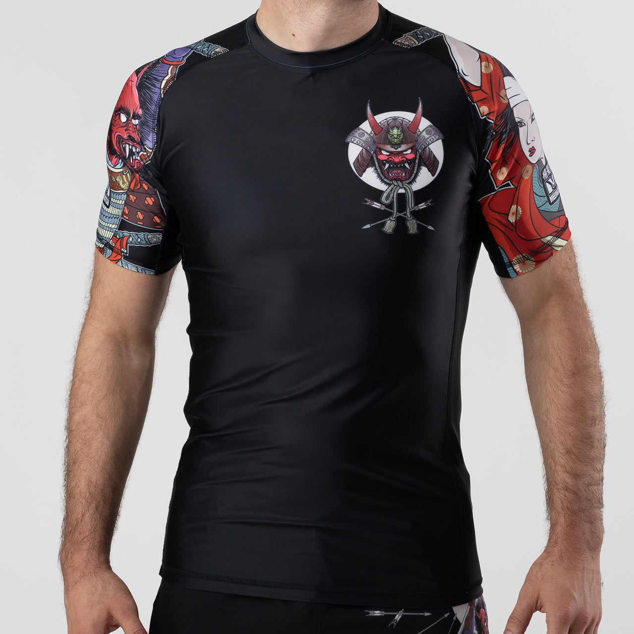 Meerkatsu "Demon Hunter" Short Sleeve Rash Guard