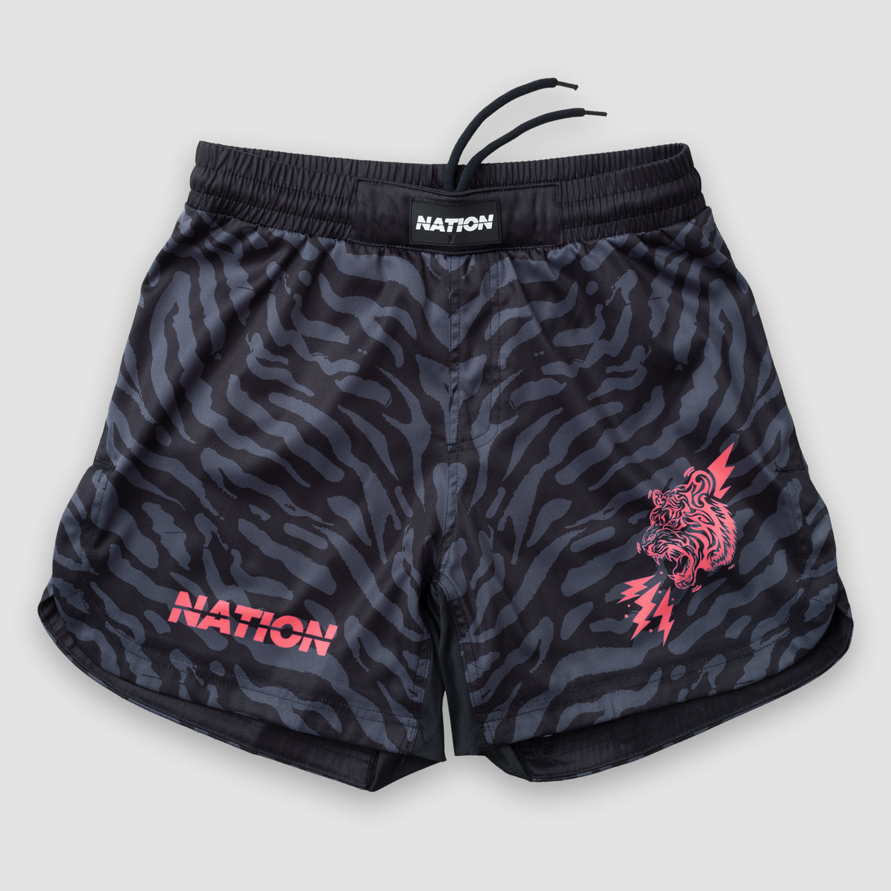 Nation Athletic "Tiger Roar" Shorts - Pink