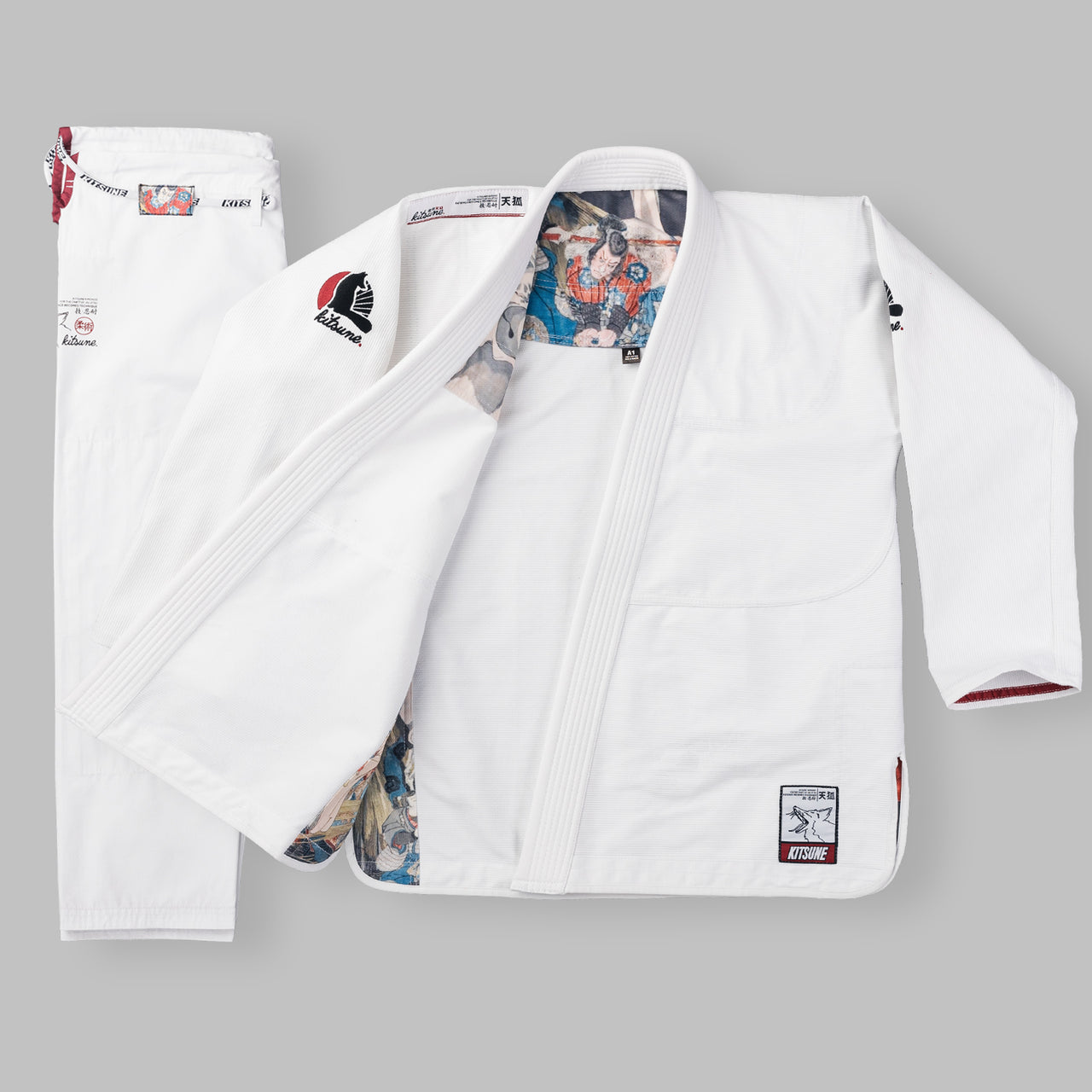 Kitsune "Spectre" Women's BJJ Gi - White