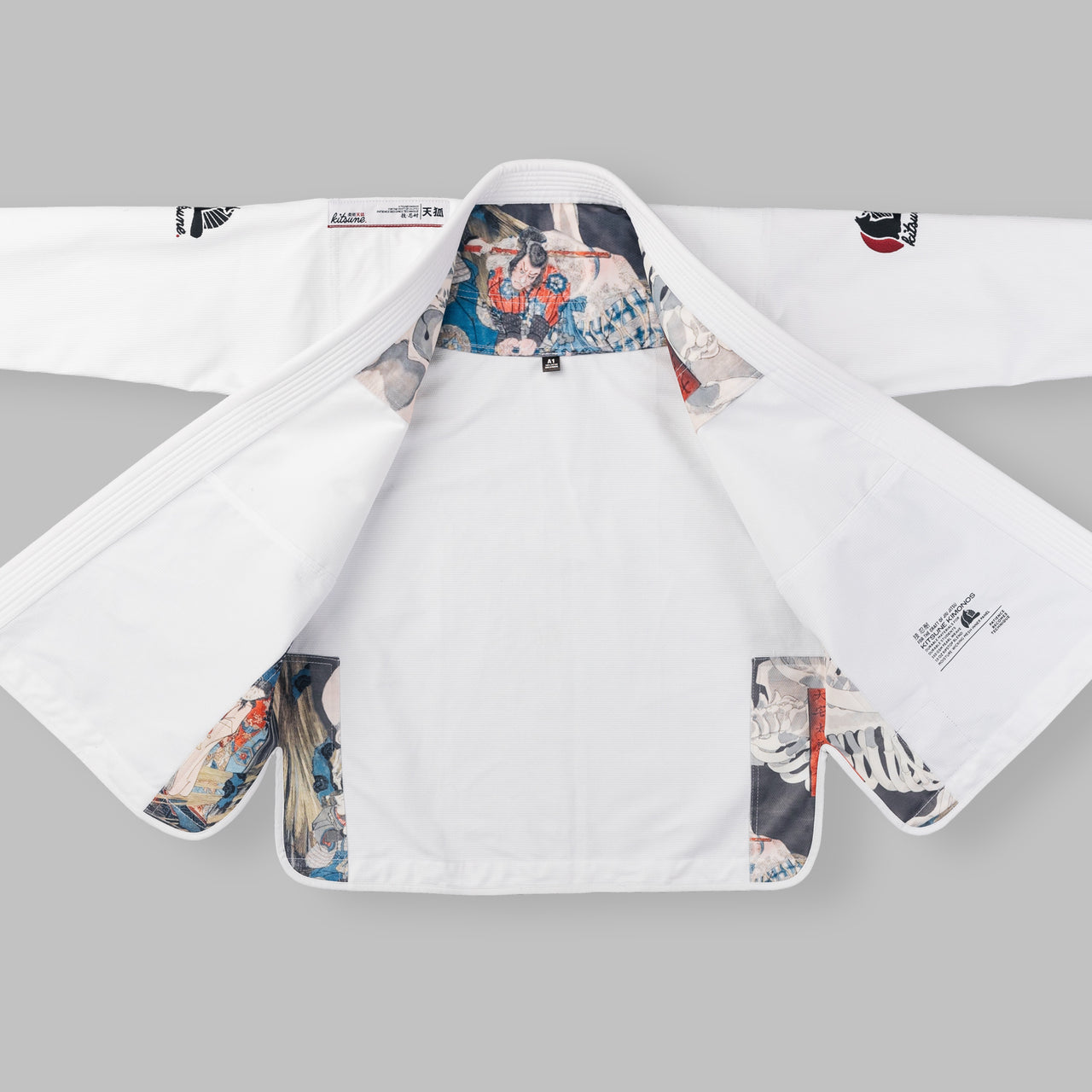 Kitsune "Spectre" Women's BJJ Gi - White