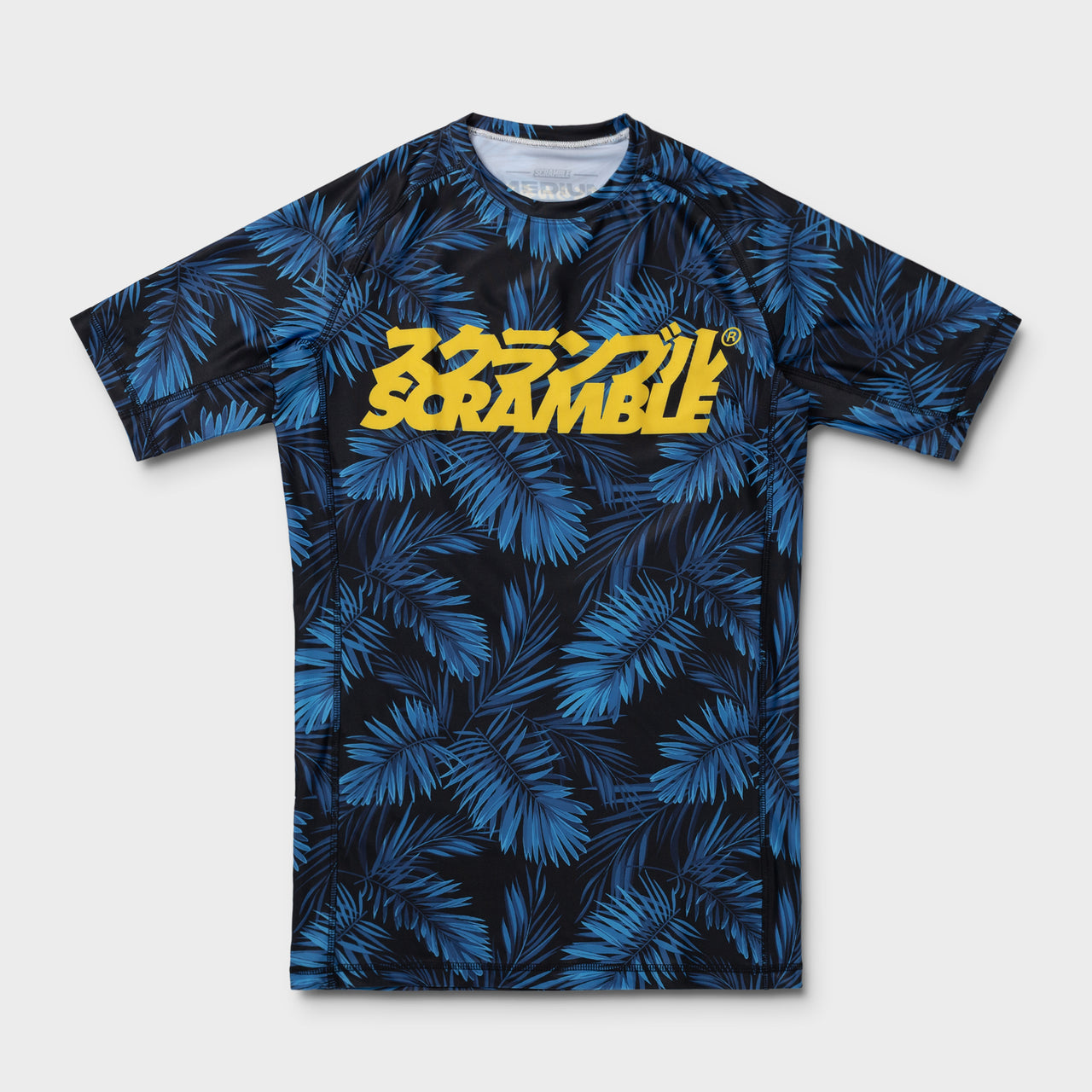 Scramble Indigo Camo Rash Guard