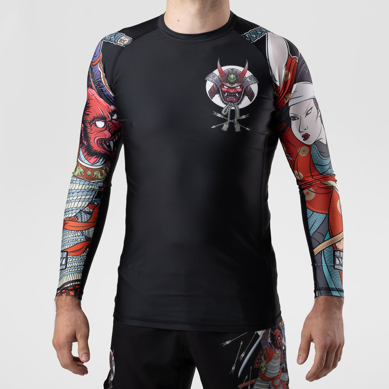 Meerkatsu "Demon Hunter" Long Sleeve Rash Guard