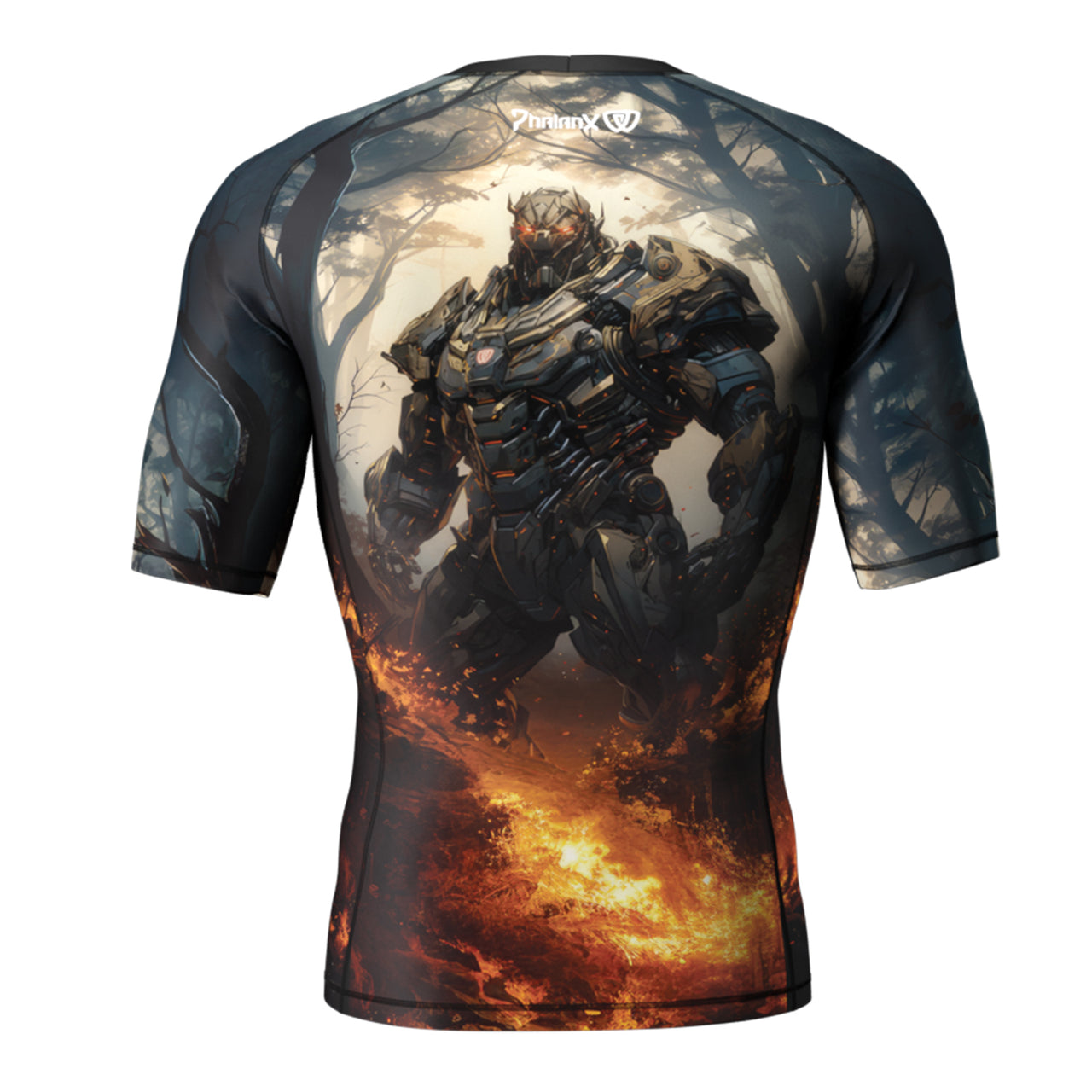 Phalanx "Mecha Wars" Short Sleeve Rash Guard