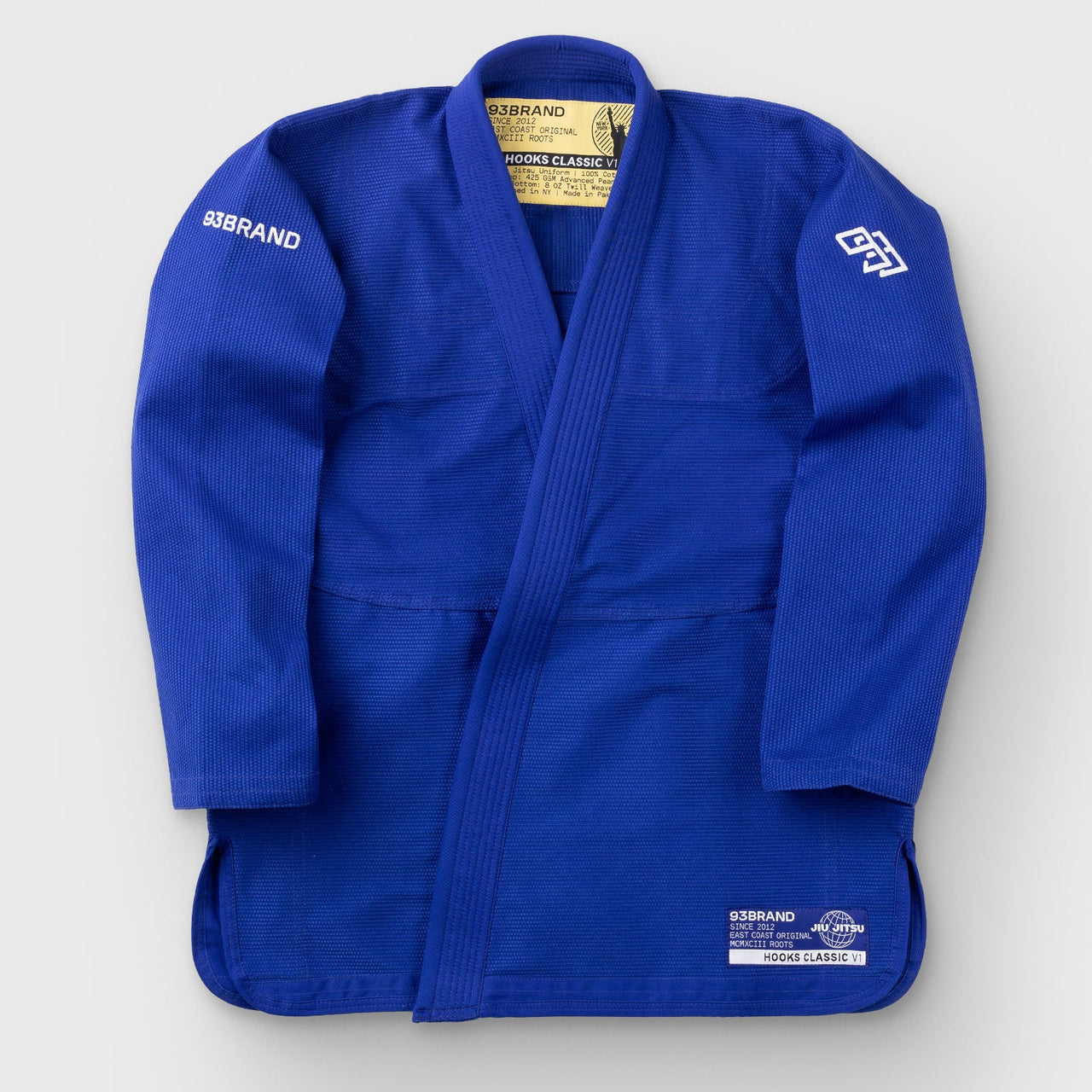 93brand Hooks Classic BJJ GI - Blue