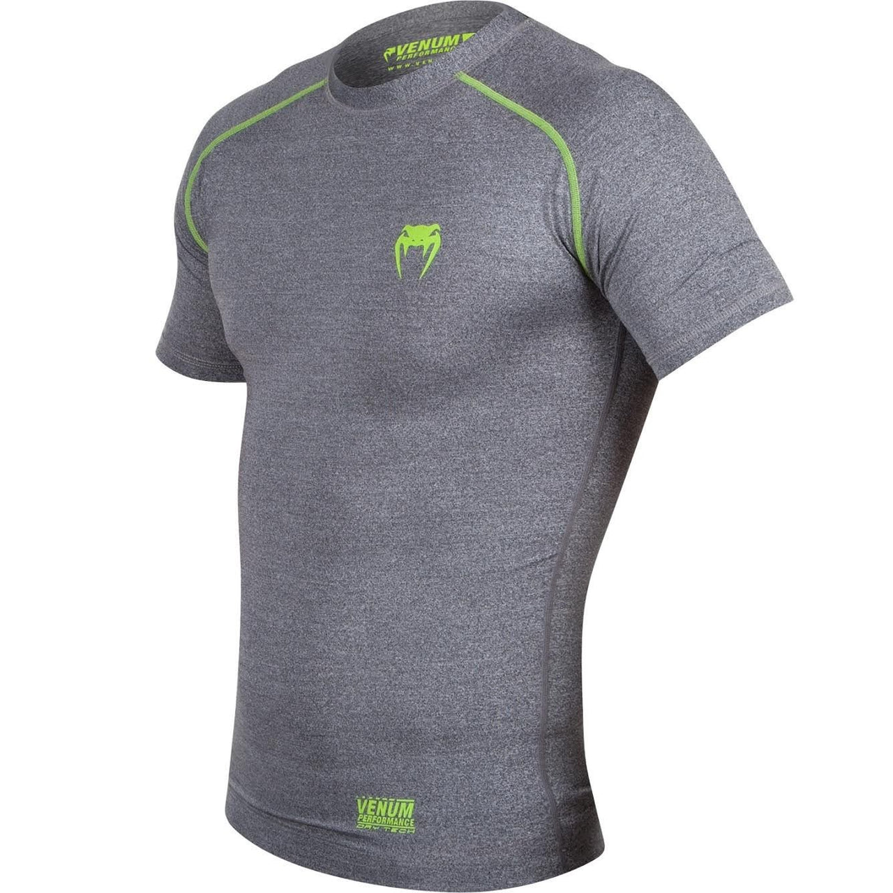 Venum Contender 2.0 Compression T-Shirt - Heather Grey
