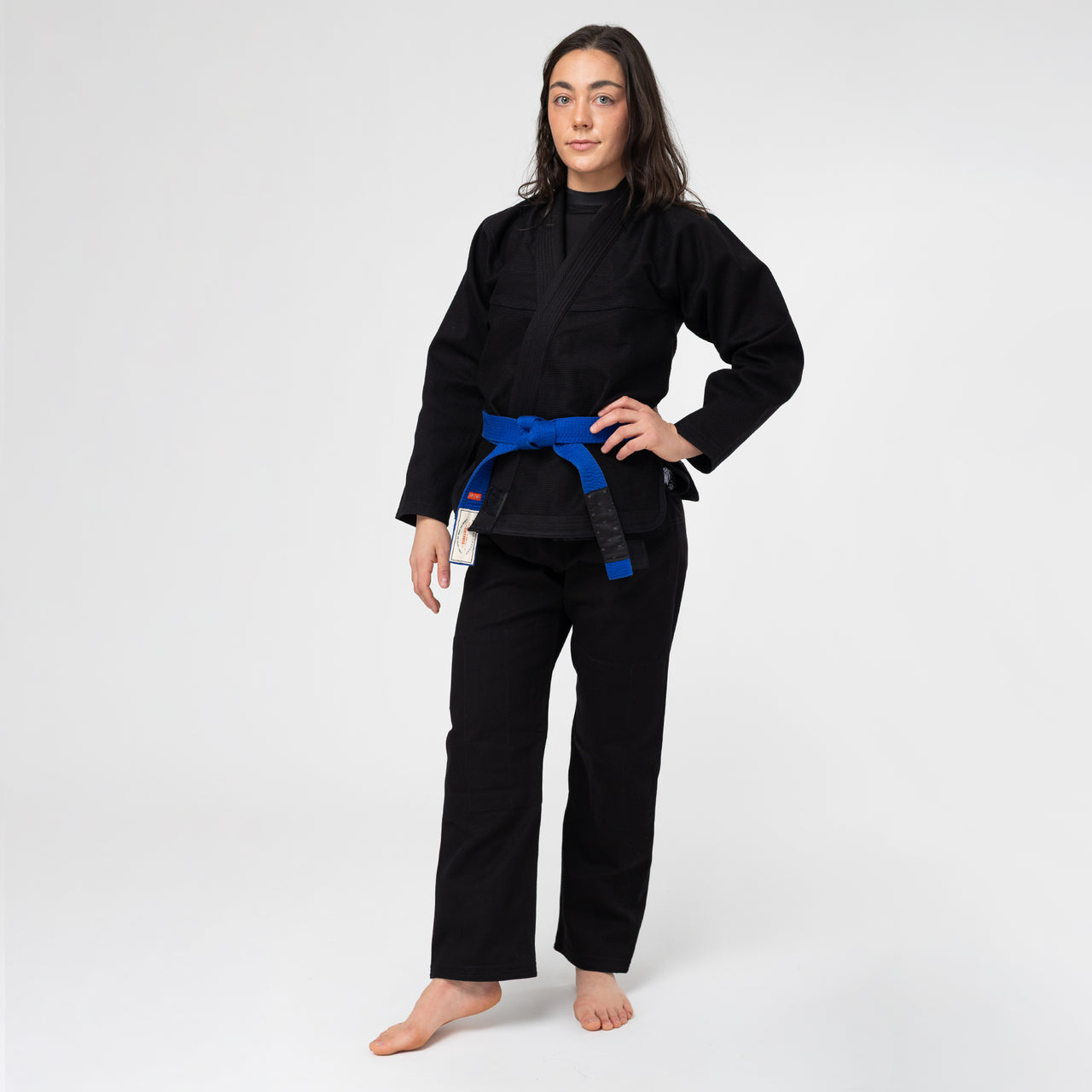 Scramble Makoto V2 Women's BJJ Gi - Midnight Black Edition