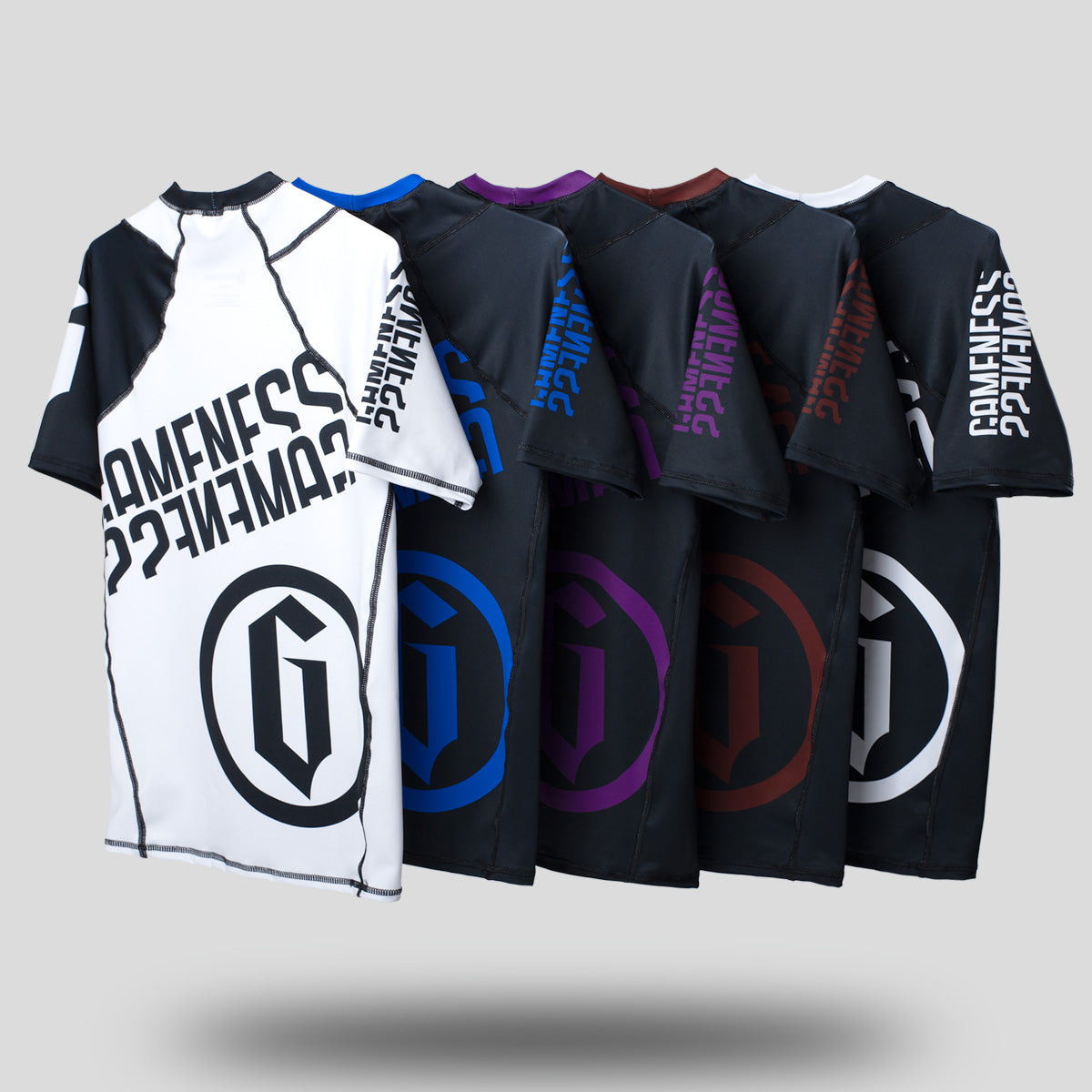 Gameness Pro Rank Short Sleeve Men's Rash Guard