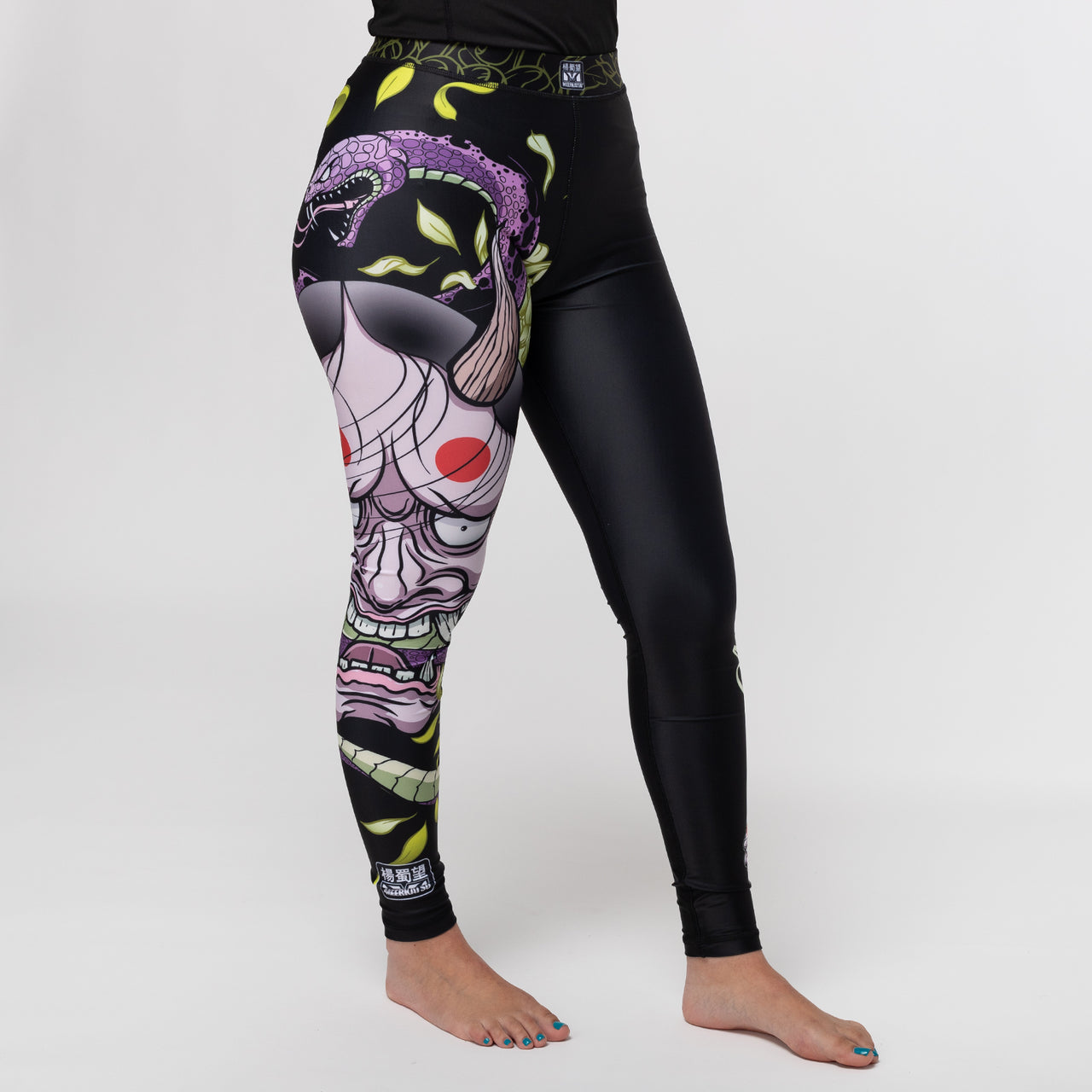 Meerkatsu "Laughing Hannya" Women's Spats