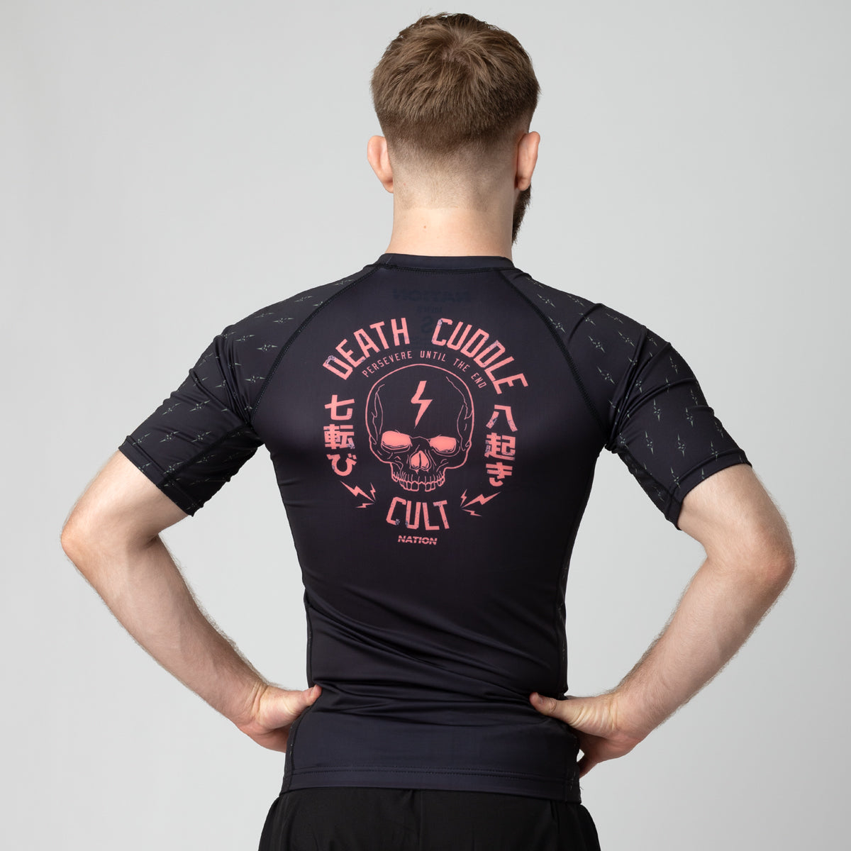 Nation Athletic "Death Cuddle Jiu Jitsu" Rash Guard