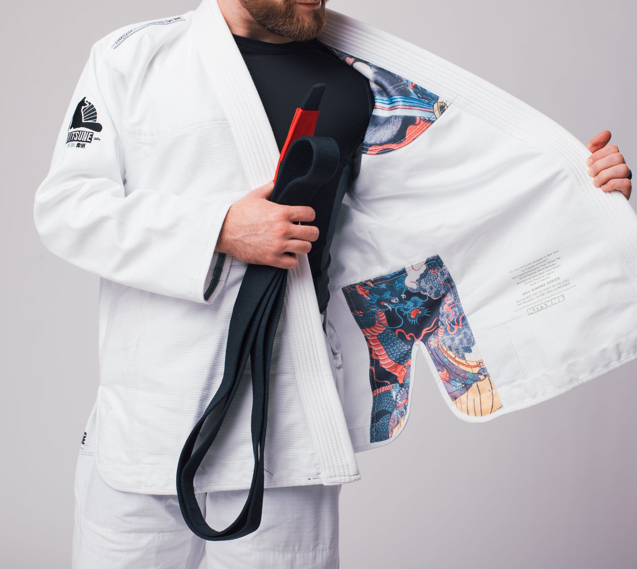 Kitsune "Heroes" BJJ Gi - White