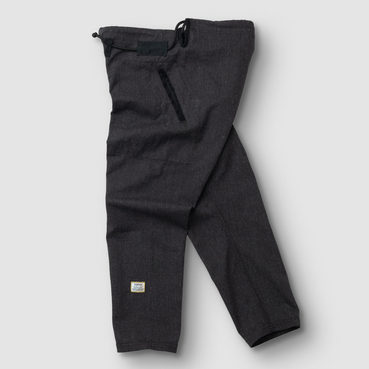 93brand JIU JITSU ORIGINALS Casual Gi Pants - Dark Marl Grey