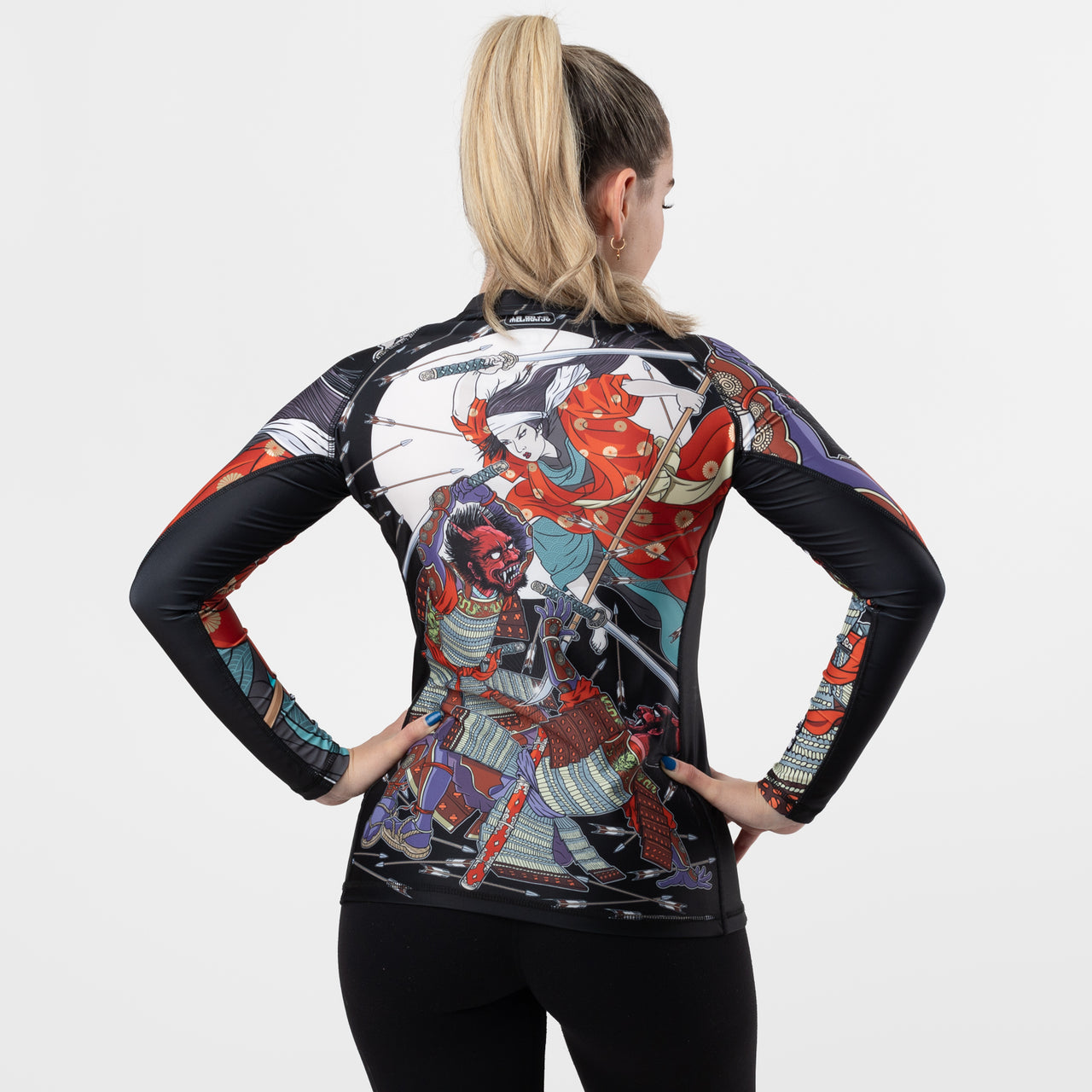 Meerkatsu "Demon Hunter" Long Sleeve Women's Rash Guard