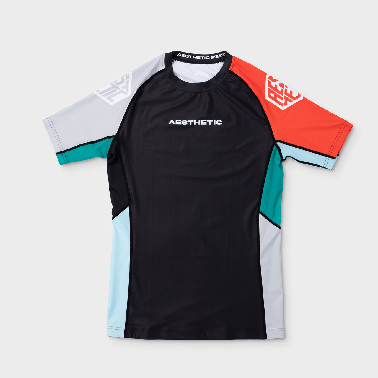 Aesthetic "Harlequin" Short Sleeve Rash Guard