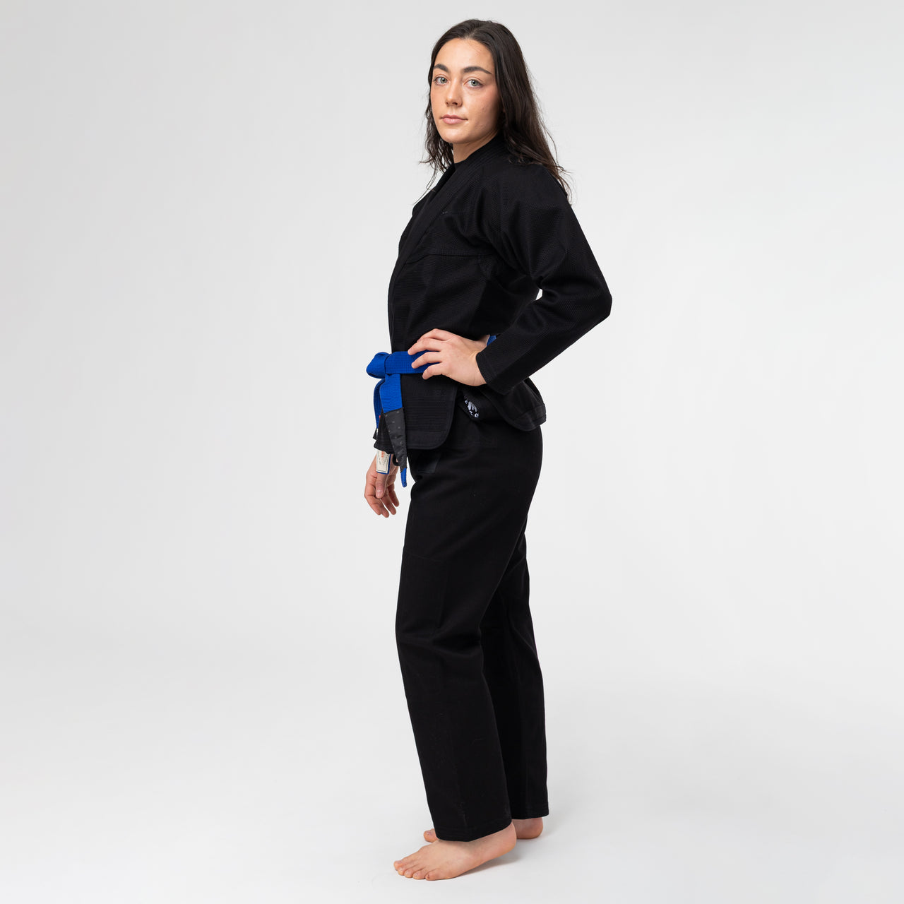 Scramble Makoto V2 Women's BJJ Gi - Midnight Black Edition