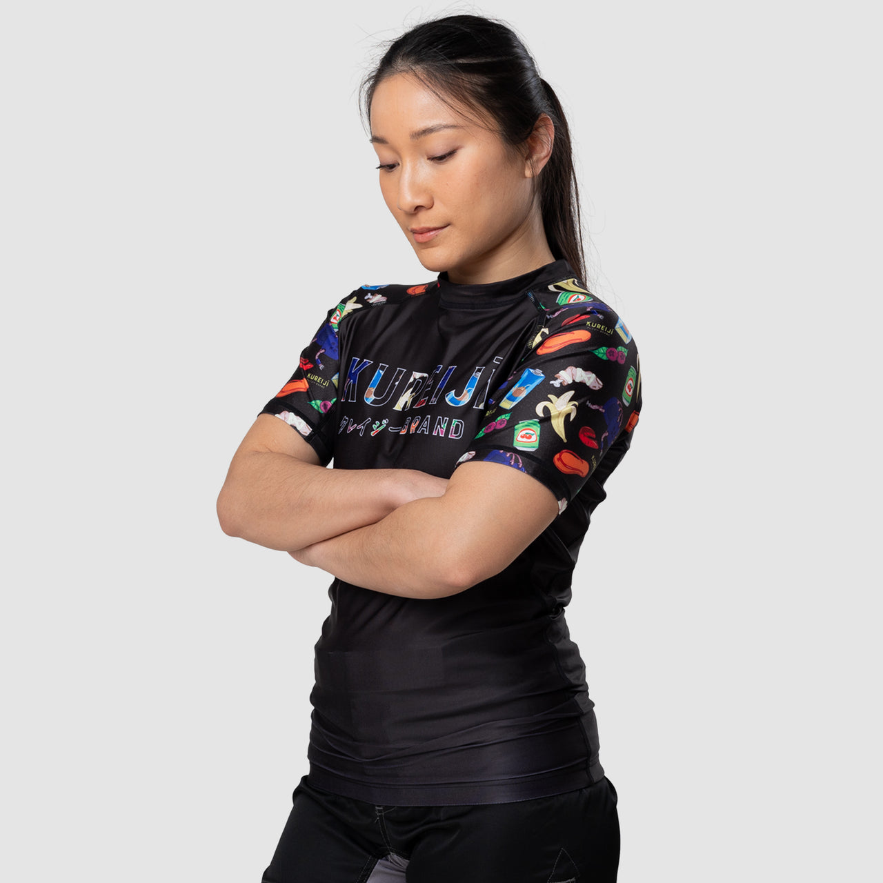 Kureiji Jitslife Short Sleeve Women's Rash Guard