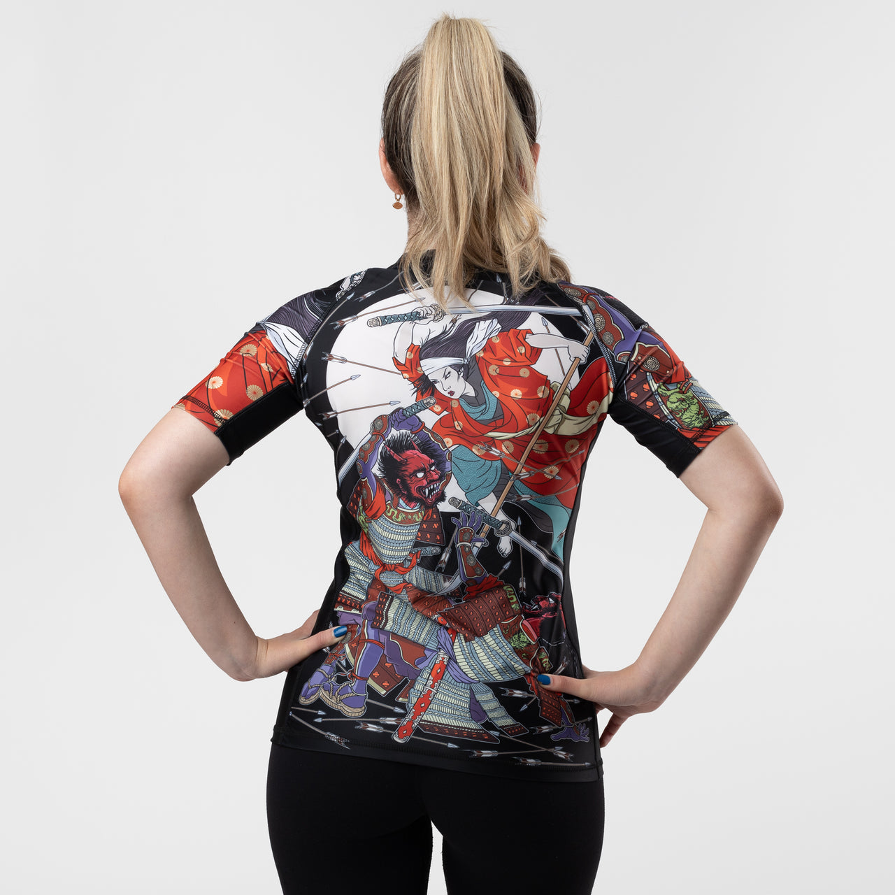 Meerkatsu "Demon Hunter" Short Sleeve Women's Rash Guard