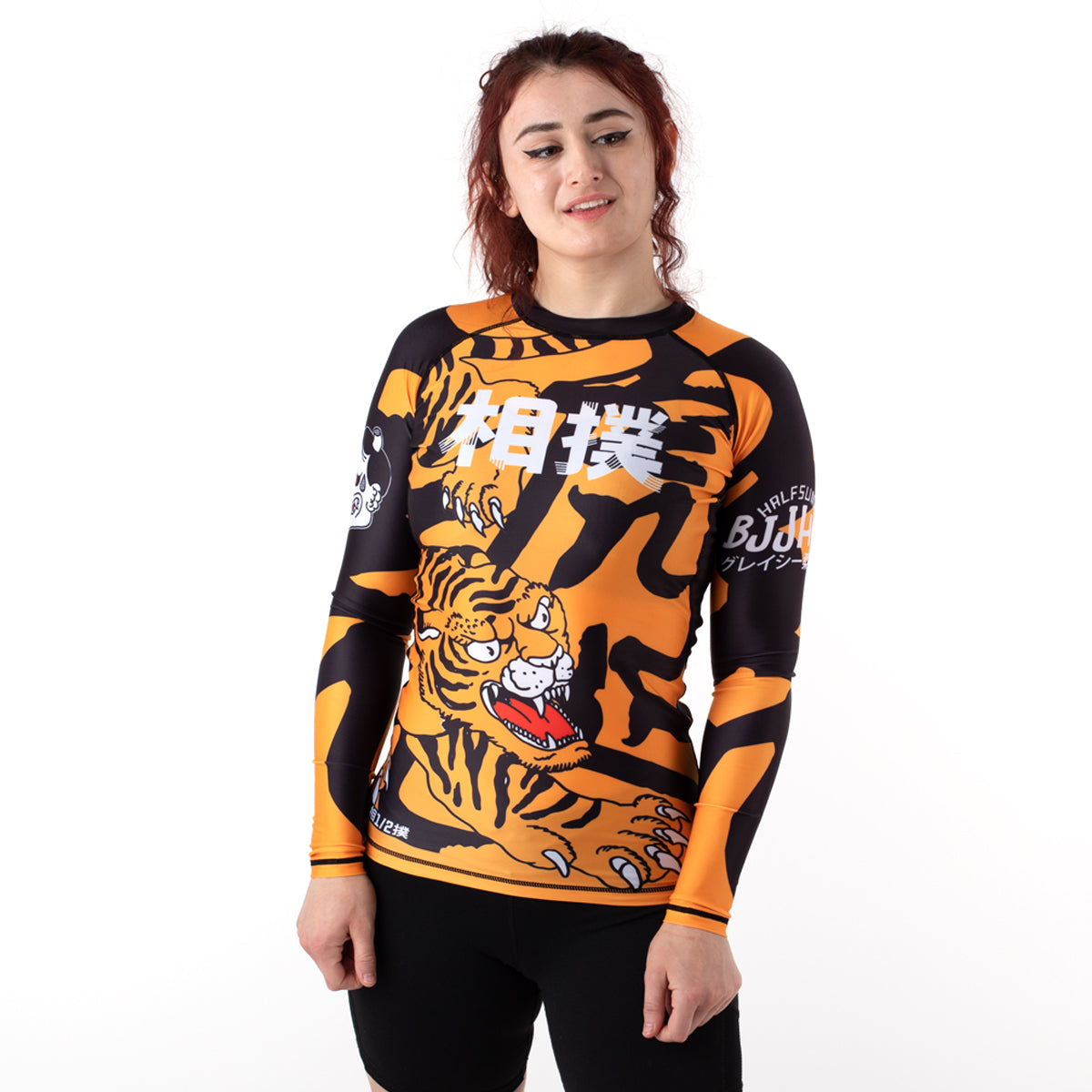 Half Sumo X HQ "Year of the Tiger" Women's Long Sleeve Rash Guard
