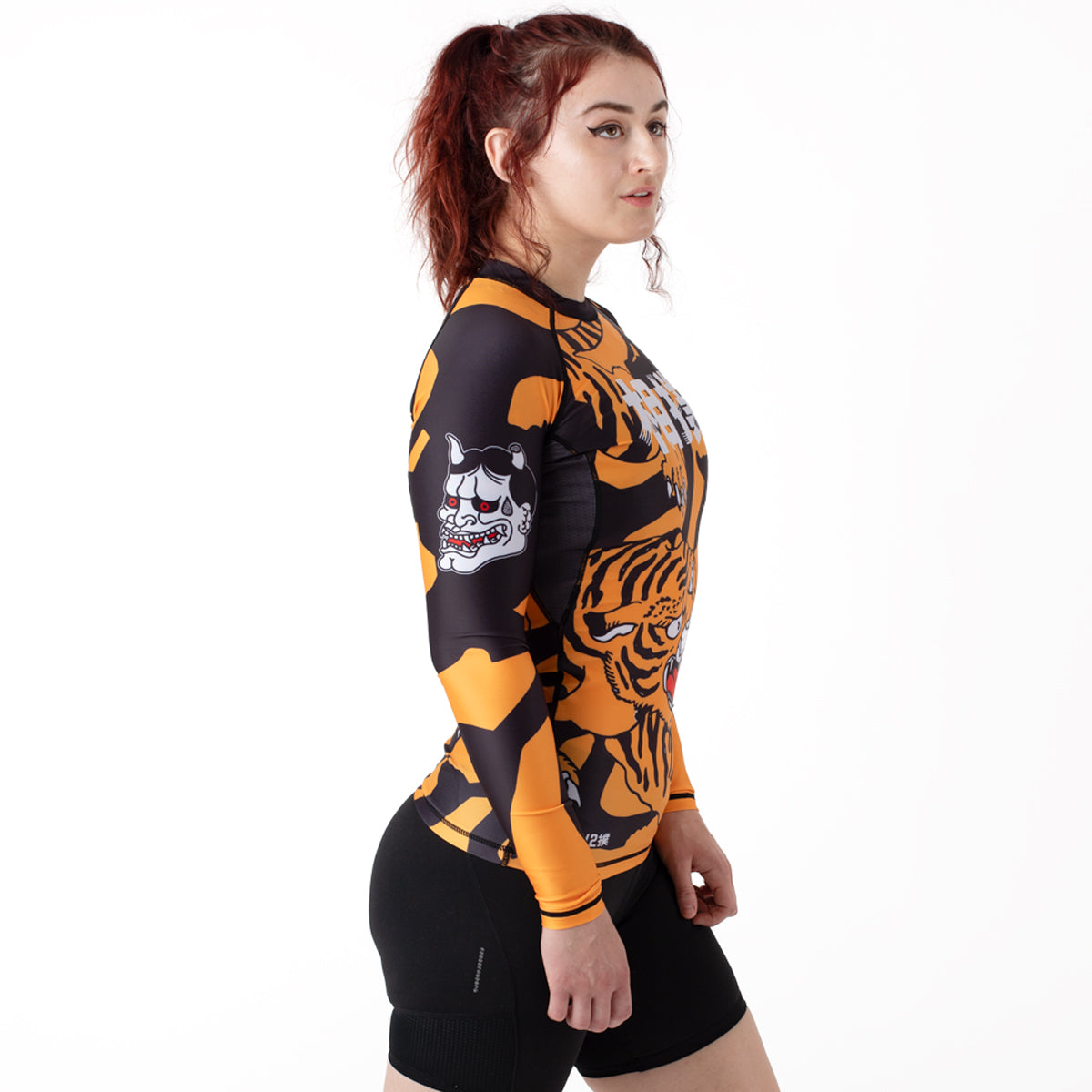 Half Sumo X HQ "Year of the Tiger" Women's Long Sleeve Rash Guard