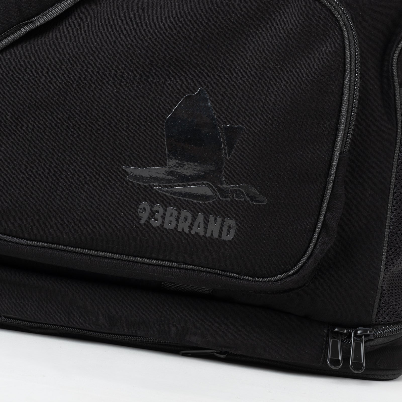 93brand Twin Twill Duffel Bag - Black