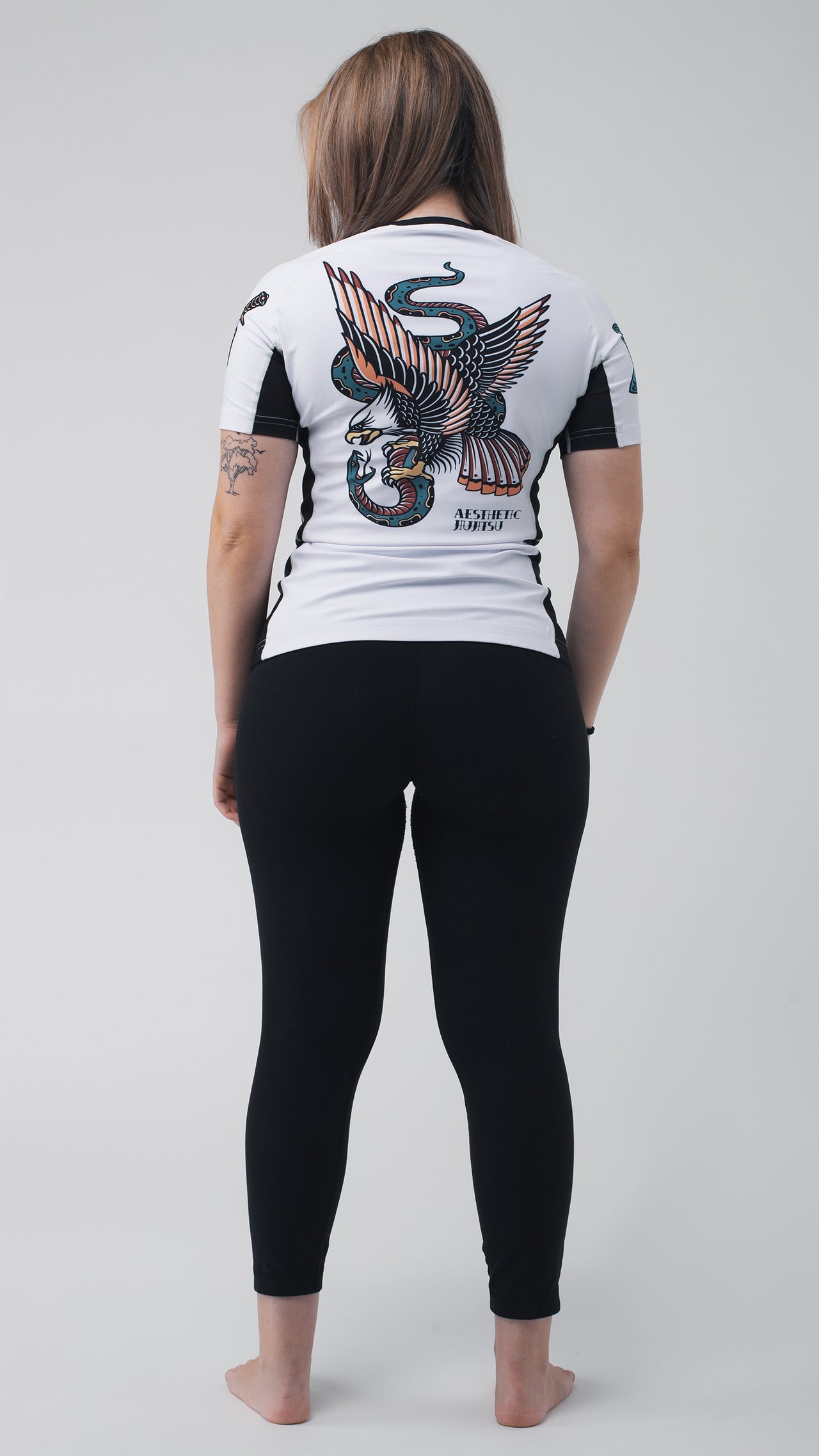 Aesthetic 'Old School' Women's Rash Guard