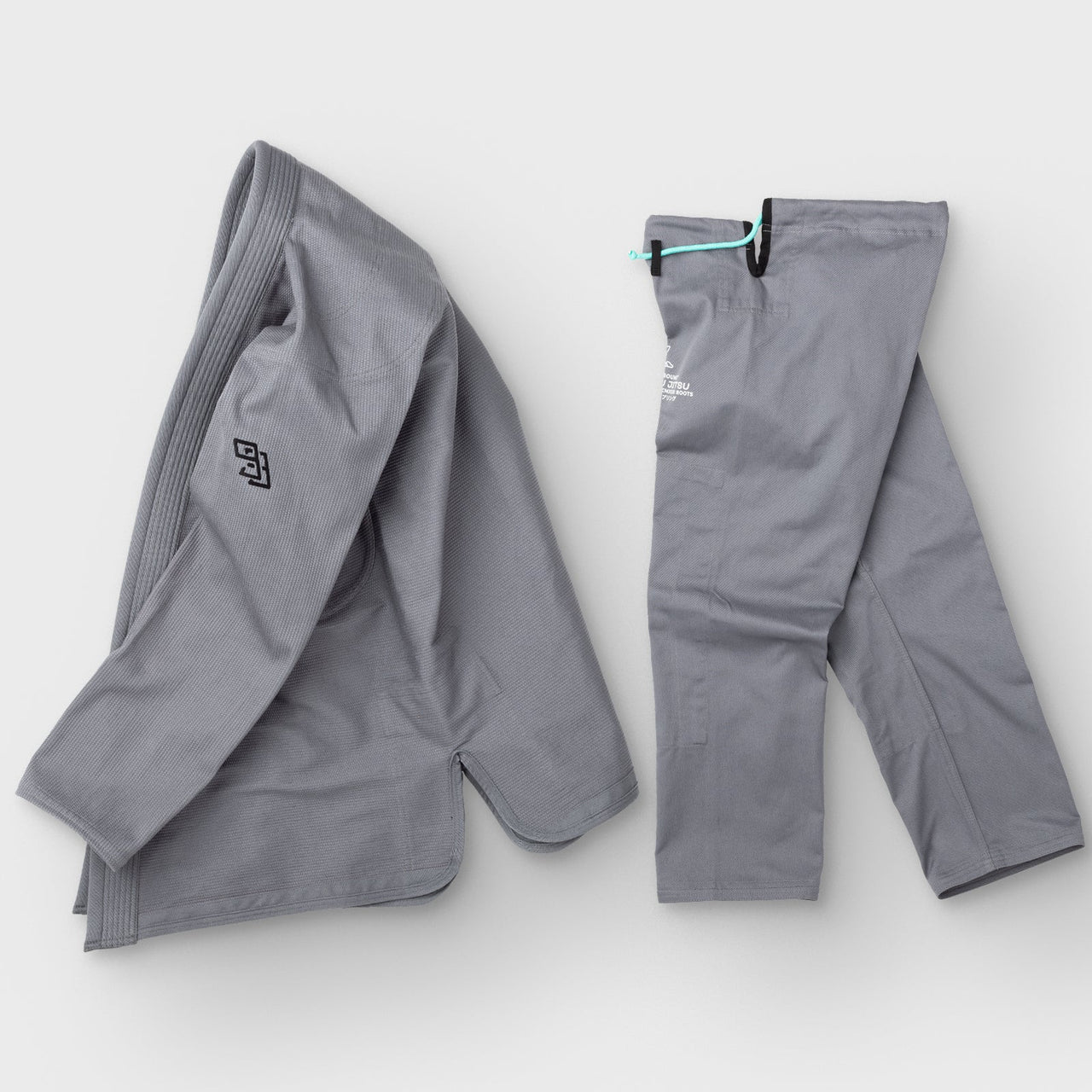 93brand Hooks V6 BJJ Gi Grey