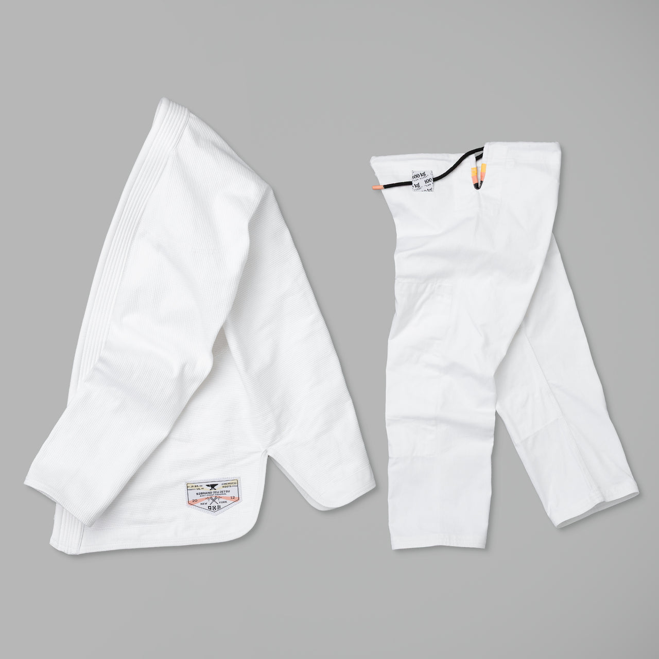 93brand “100 KILO V4” BJJ Gi - White