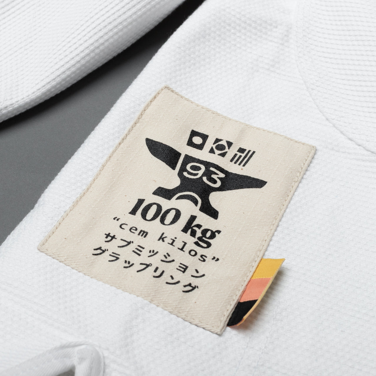 93brand “100 KILO V4” Women's BJJ Gi - White