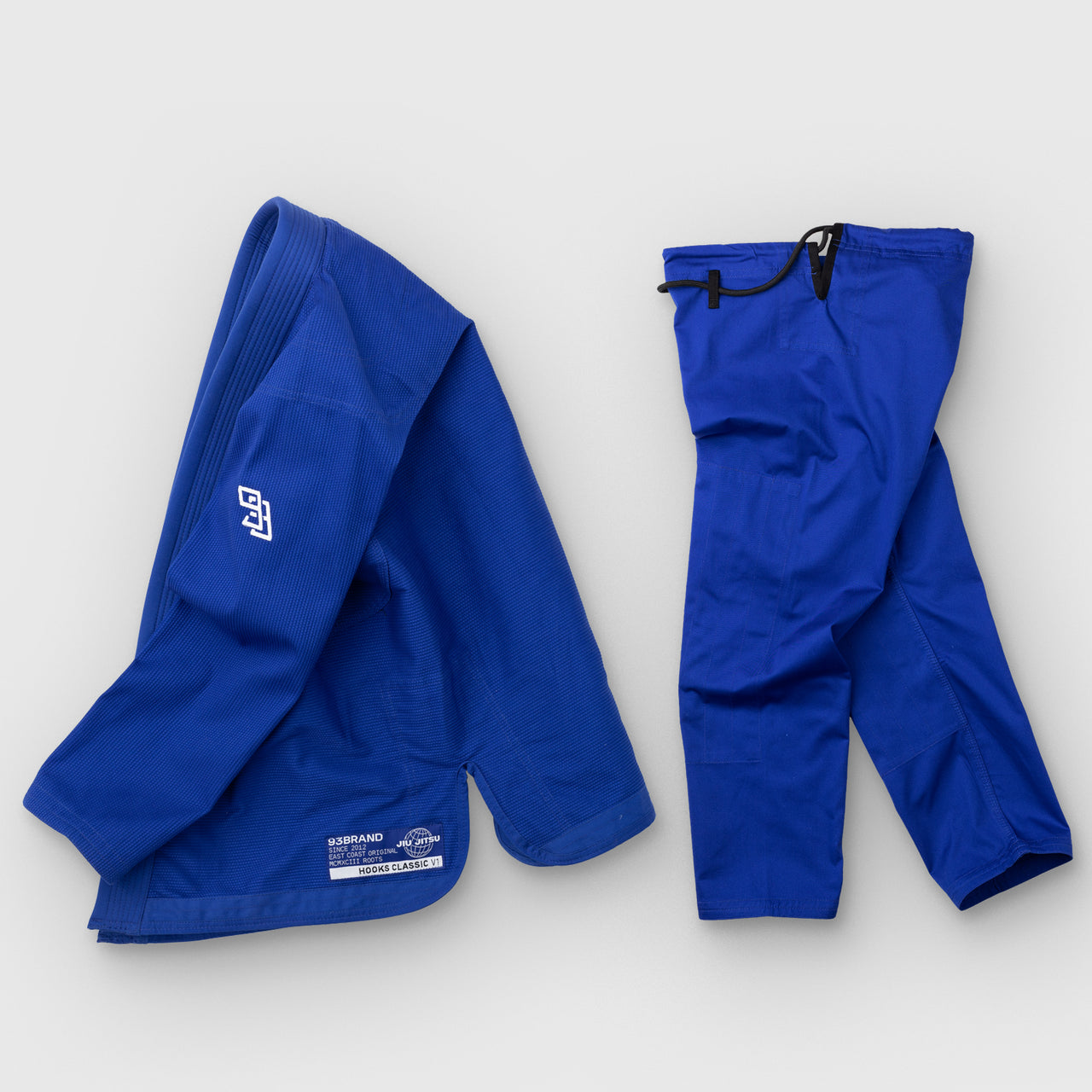 93brand Hooks Classic BJJ GI - Blue
