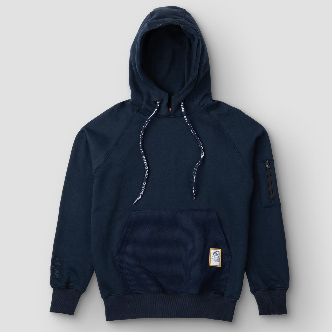 93brand Hybrid Hoodie (Pearl Weave Integrated) - Navy