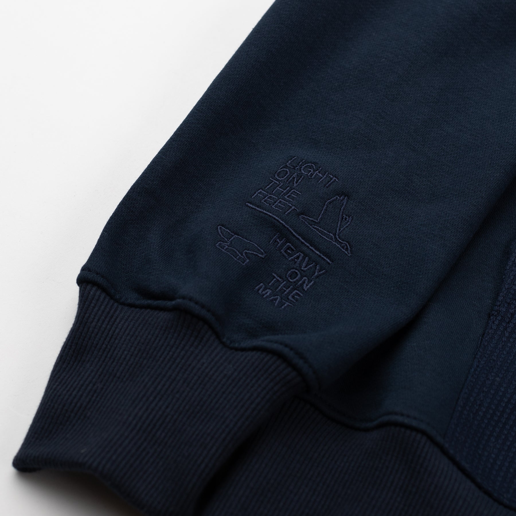 93brand Hybrid Hoodie (Pearl Weave Integrated) - Navy
