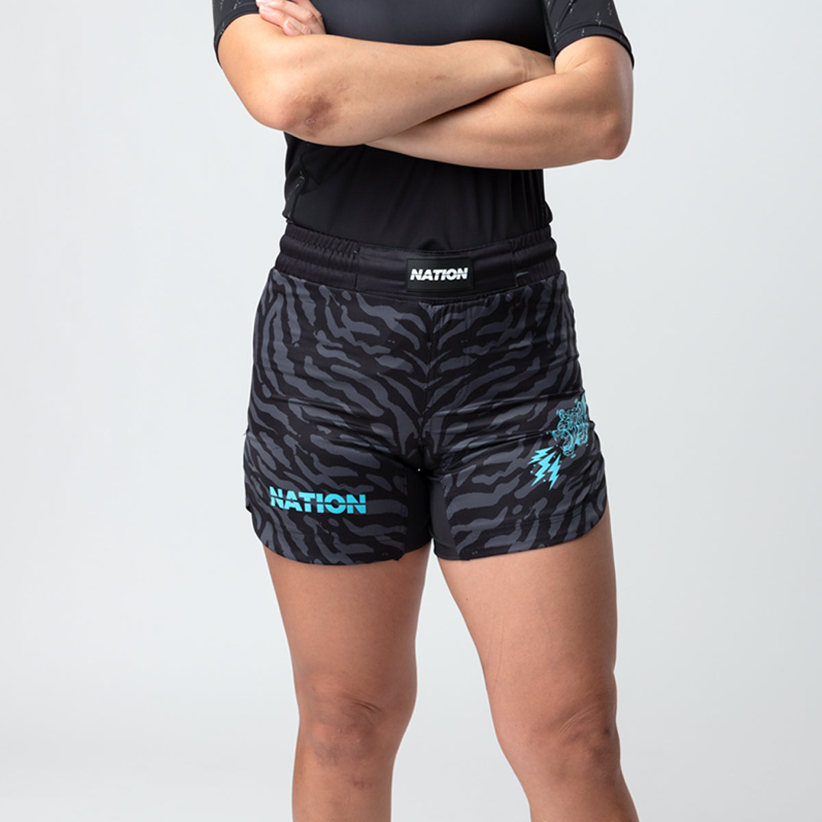 Nation Athletic "Tiger Roar" Women's Shorts