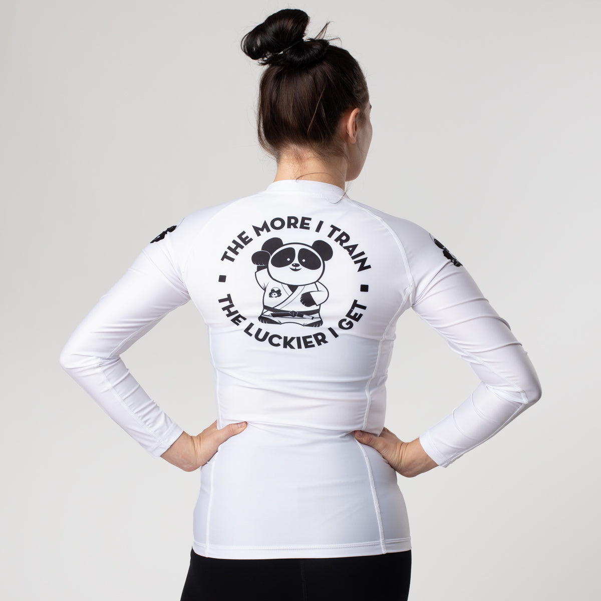 Inverted Gear "Lucky Panda" Ranked Women's Long Sleeve Rash Guard