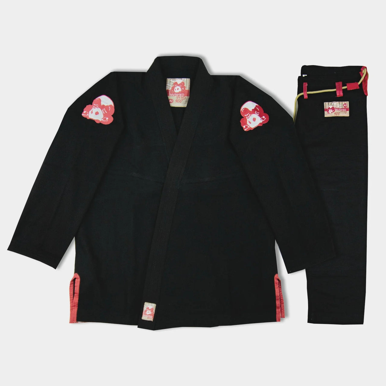 Inverted Gear "Panda 400" BJJ Gi - Black